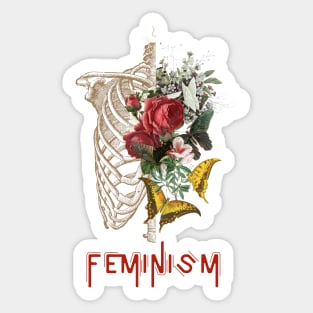 Full Body Feminism Sticker